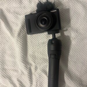 COPY - Sony Black Digital Camera with Sleek Design ZV-1F